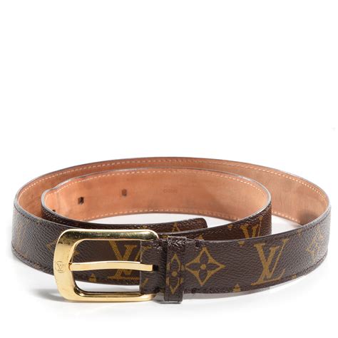 louis vuitton ellipse monogram belt|louis vuitton 90 36 belt.